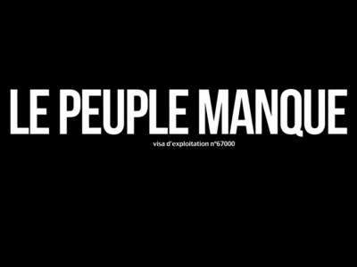 le peuple manque